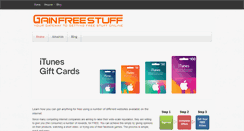 Desktop Screenshot of gainfreestuff.com